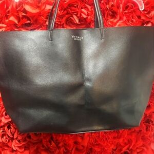 NWOT Victoria's Secret Black Tote Bag